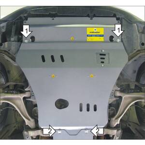 Защита Двигатель Lexus GS 300 ( 2005-2008 ) г. арт: 35009 photo1 Интернет магазин Автоаксессуаров Защита картера, МКПП, АКПП, РК, ТБ (Мотодор)