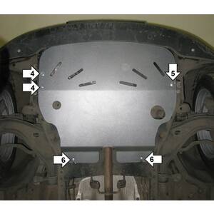 Защита Двигатель; КПП Mini Cooper ( 2007-2014 ) г. арт: 37001 photo1 Интернет магазин Автоаксессуаров Защита картера, МКПП, АКПП, РК, ТБ (Мотодор)