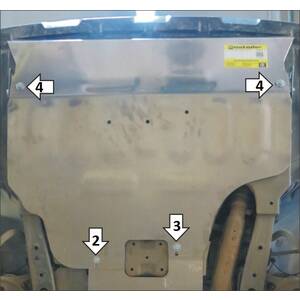 Защита Двигатель Subaru Outback ( 2021- ) г. арт: 32237 photo1 Интернет магазин Автоаксессуаров Защита картера, МКПП, АКПП, РК, ТБ (Мотодор)