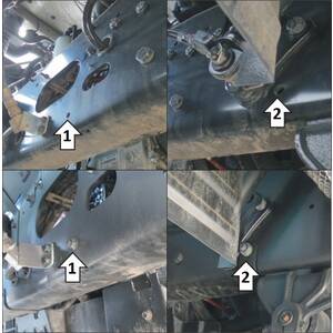 Защита Двигатель Daewoo Novus ( 2012- ) г. арт: 20504 photo2 Интернет магазин Автоаксессуаров Защита картера, МКПП, АКПП, РК, ТБ (Мотодор)