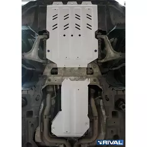 Комплект защит радиатор , картер КПП для Maserati Levante ( 2016-2017 г. ) ( арт: K333.3601.1 )