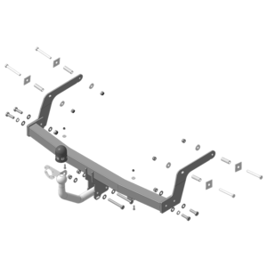 Кликните для увеличения изображения Фаркоп Lada X-Ray Cross 2018-2022 г. ( Хэтчбек ) арт: L103A