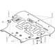 Защита Двигатель, Коробка переключения передач Geely Monjaro ( 2022- ) г. арт: 54206 photo3 Интернет магазин Автоаксессуаров Защита картера (Мотодор)