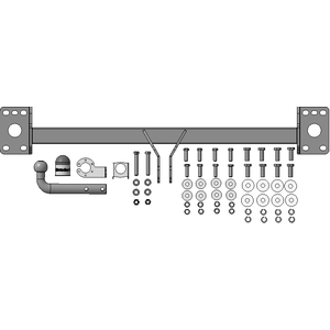 Фаркоп Volkswagen Touareg 2006-2010 г. ( Внедорожник ) арт: 92706-A