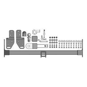 Кликните для увеличения изображения Фаркоп Dongfeng K32 2023- г. ( фургон ) арт: 98604-E