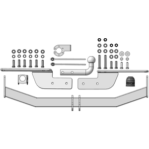 Кликните для увеличения изображения Фаркоп Toyota Land Cruiser Prado 150 2009-2014 г. ( универсал ) арт: ZT103A