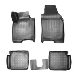 Кликните для увеличения изображения Коврики салонные для Fiat Panda III 3D (2011) , (арт: NPA11-C21-600)