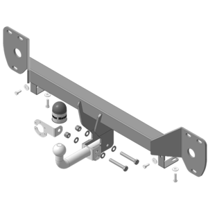 Фаркоп Geely Tugella 2020- г. ( Хэтчбек ) арт: 94203-A photo3 Интернет магазин Автоаксессуаров Фаркопы, Тягово-сцепное устройство (ТСУ) (Мотодор)