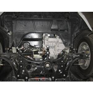 Кликните для увеличения изображения Защита картера и КПП - AUDI A 3 (2003 - 2012) г. ( арт: 26.1989 )