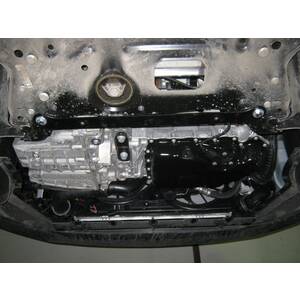 Кликните для увеличения изображения Защита картера и КПП - AUDI A 3 (2003 - 2012) г. ( арт: 26.1989 )