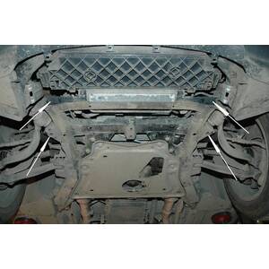 Защита картера - BMW X 5 (2007 - 2014) г. ( арт: 03.1743 )
