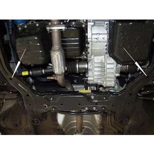 Защита картера и КПП - HYUNDAI Accent (2006 - 2010) г. ( арт: 10.1015 ) photo2 Интернет магазин Автоаксессуаров Защита Картера, МКПП, АКПП, РК (Шериф)