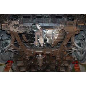 Защита картера и КПП - KIA Carnival (2006 - 2014) г. ( арт: 11.1080 ) photo2 Интернет магазин Автоаксессуаров Защита Картера, МКПП, АКПП, РК (Шериф)