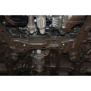 Защита картера и КПП - KIA Carnival (2006 - 2014) г. ( арт: 11.1080 ) photo3 Интернет магазин Автоаксессуаров Защита Картера, МКПП, АКПП, РК (Шериф)