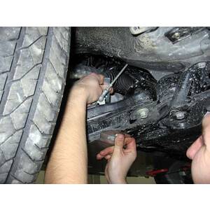 Кликните для увеличения изображения Защита картера и КПП - LEXUS RX350 (2003 - 2008) г. ( арт: 24.0505 Toyota )
