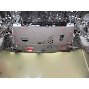 Кликните для увеличения изображения Защита картера и КПП - LEXUS RX350 (2003 - 2008) г. ( арт: 24.0505 Toyota )
