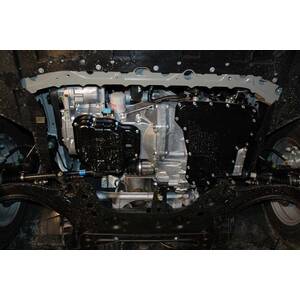 Кликните для увеличения изображения Защита картера и КПП - NISSAN Bluebird Sylphy (2005 - 2012) г. ( арт: 15.1255 )