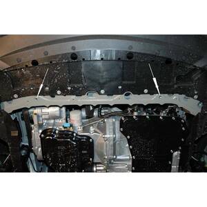 Кликните для увеличения изображения Защита картера и КПП - NISSAN Bluebird Sylphy (2005 - 2012) г. ( арт: 15.1255 )