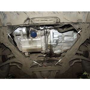 Защита картера и КПП - PEUGEOT 607 (1999 - 2010) г. ( арт: 17.0461 ) photo1 Интернет магазин Автоаксессуаров Защита Картера, МКПП, АКПП, РК (Шериф)