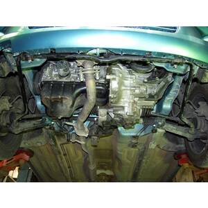 Кликните для увеличения изображения Защита картера и КПП - SUZUKI Wagon R + II (2000 - 2003) г. ( арт: 23.0608 )