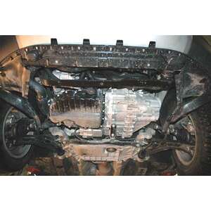 Защита картера и КПП - VOLKSWAGEN Golf VI (Plus) (2008 - 2013) г. ( арт: 26.1536 ) photo2 Интернет магазин Автоаксессуаров Защита Картера, МКПП, АКПП, РК (Шериф)