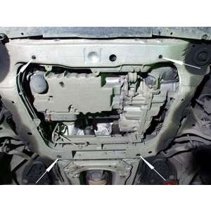 Защита картера и КПП - VOLVO S 80 (1998 - 2006) г. ( арт: 25.0475-2 ) photo1 Интернет магазин Автоаксессуаров Защита Картера, МКПП, АКПП, РК (Шериф)