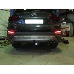 Фаркоп - HYUNDAI Santa Fe (2018 - 2021) г. ( арт: 3877.12 ) photo2 Интернет магазин Автоаксессуаров Фаркопы, Тягово-сцепное устройство (ТСУ) (Шериф)