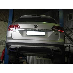 Фаркоп - VOLKSWAGEN Teramont (2017 - ) г. ( арт: 3764.21 ) photo2 Интернет магазин Автоаксессуаров Фаркопы, Тягово-сцепное устройство (ТСУ) (Шериф)