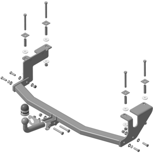 photo Фаркоп Ford Ecosport 2014-2018 г. ( Внедорожник ) арт: 90703-A