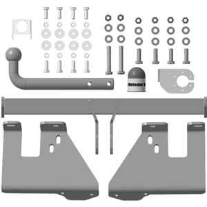 Фаркоп KIA Sportage 2008-2010 г. ( универсал ) арт: 90901-A photo3 Интернет магазин Автоаксессуаров Фаркопы, Тягово-сцепное устройство (ТСУ) (Мотодор)