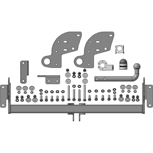 Фаркоп Mitsubishi Pajero IV 2012-2020 г. ( универсал ) арт: 91310-A photo3 Интернет магазин Автоаксессуаров Фаркопы, Тягово-сцепное устройство (ТСУ) (Мотодор)