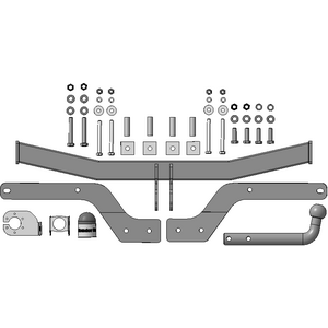 Фаркоп Renault Arkana 2019-2022 г. ( Внедорожник ) арт: 91715-A