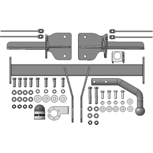 Фаркоп Subaru Forester 2019- г. ( Внедорожник ) арт: 92202-A