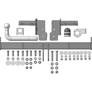 Фаркоп Subaru Outback 2015-2020 г. ( универсал ) арт: 92203-A photo3 Интернет магазин Автоаксессуаров Фаркопы, Тягово-сцепное устройство (ТСУ) (Мотодор)
