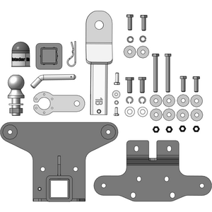Фаркоп TANK 500 2021- г. ( универсал ) арт: 93114-E photo3 Интернет магазин Автоаксессуаров Фаркопы, Тягово-сцепное устройство (ТСУ) (Мотодор)