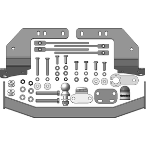 Фаркоп Toyota Land Cruiser 200 2015-2021 г. ( универсал ) арт: 92502-FE photo3 Интернет магазин Автоаксессуаров Фаркопы, Тягово-сцепное устройство (ТСУ) (Мотодор)