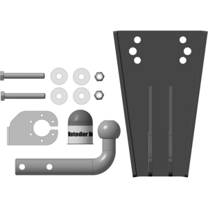 Фаркоп UAZ 3741 1985- г. ( фургон ) арт: 96502-A photo3 Интернет магазин Автоаксессуаров Фаркопы, Тягово-сцепное устройство (ТСУ) (Мотодор)