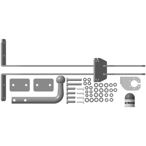 Фаркоп UAZ Patriot 2005-2013 г. ( универсал ) арт: 96501-A photo3 Интернет магазин Автоаксессуаров Фаркопы, Тягово-сцепное устройство (ТСУ) (Мотодор)