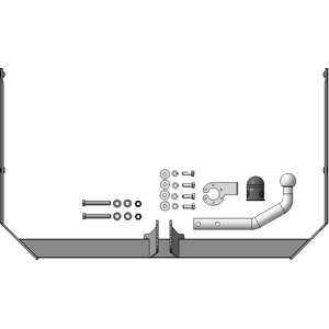 Фаркоп Ford Focus 2008-2010 г. ( Седан ) арт: F101A