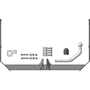 Фаркоп Ford Focus 2011-2018 г. ( Седан ) арт: F103A photo3 Интернет магазин Автоаксессуаров Фаркопы, Тягово-сцепное устройство (ТСУ) (Мотодор)