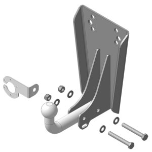 photo Фаркоп UAZ 31512, 31514 1985-2003 г. ( универсал ) арт: U102A