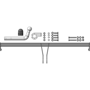 Фаркоп Volkswagen Polo 2020-2022 г. ( Лифтбек ) арт: S101A photo3 Интернет магазин Автоаксессуаров Фаркопы, Тягово-сцепное устройство (ТСУ) (Мотодор)