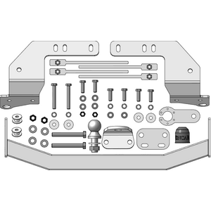 Фаркоп Toyota Land Cruiser 200 2015-2021 г. ( универсал ) арт: ZT101FE
