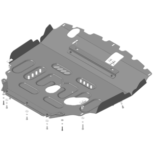 Защита Двигатель, Коробка переключения передач Chevrolet Captiva ( 2011-2014 ) г. арт: 73004-2