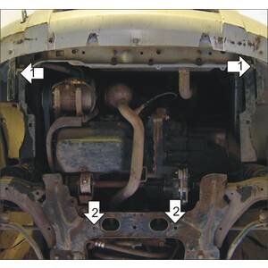 Защита Двигатель, Коробка переключения передач Citroen Berlingo ( 2002-2008 ) г. арт: 00408-2