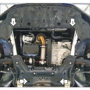 Защита Двигатель, Коробка переключения передач Citroen C4 Grand Picasso ( 2006-2010 ) г. арт: 00413