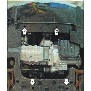 Защита Двигатель, Коробка переключения передач Chrysler Sebring ( 2001-2007 ) г. арт: 05601