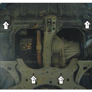 Защита Двигатель, Коробка переключения передач Geely Emgrand EC7 ( 2011-2018 ) г. арт: 04501-3