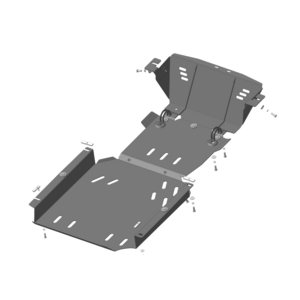 photo Защита Двигатель, Передний дифференциал, Коробка переключения передач, Раздаточная коробка Lada Niva ( 1994-2006 ) г. арт: 12102-4