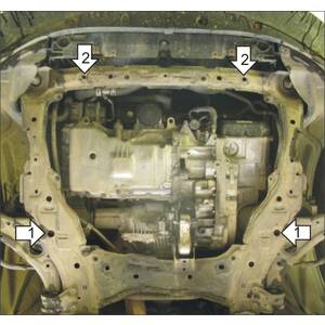 Защита Двигатель, Коробка переключения передач Mazda CX-7 ( 2009-2012 ) г. арт: 01122